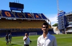 Novak Đoković na stadionu Boka Juniors
