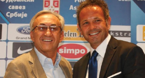 Siniša Mihajlović i Miroslav Mišković
