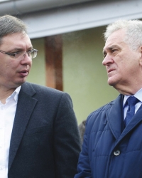 Teški razgovori:  Vučić i Nikolić