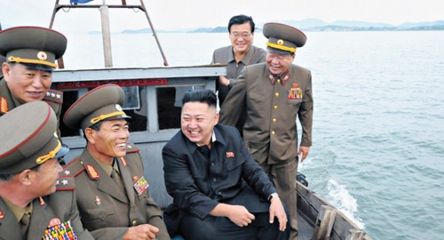 Tatinim stopama:  Kim Džong Un
