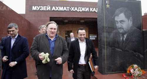 Žerard Depardije u Čečeniji / Foto: Reuters, AP | Foto: 