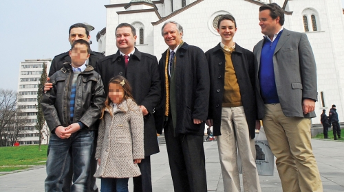 Forbs u posetu Srbiji  došao sa unukom i zetom