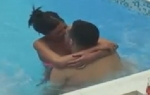 Tijana Ajfon i Gastoz u bazenu