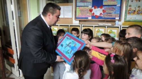 Goran Đaković u poseti obdaništu