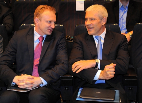 Dragan Đilas i Boris Tadić