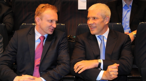 Dragan Đilas i Boris Tadić