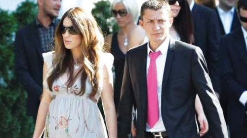 Ponosni roditelji:  Saša i Tijana Ilić