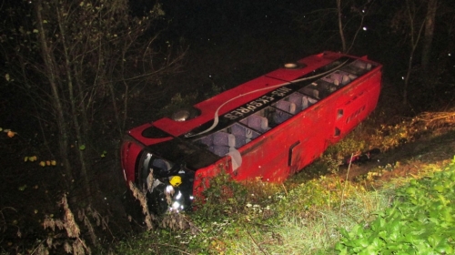 Prevrtanje autobusa