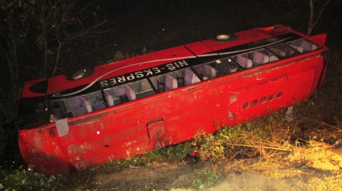 Prevrtanje autobusa