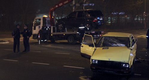 Sudar policijskog Mercedesa i Juga | Foto: 