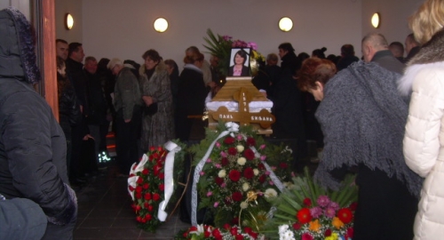 Sahrana Biljana Paić Foto: R. Ivanovska