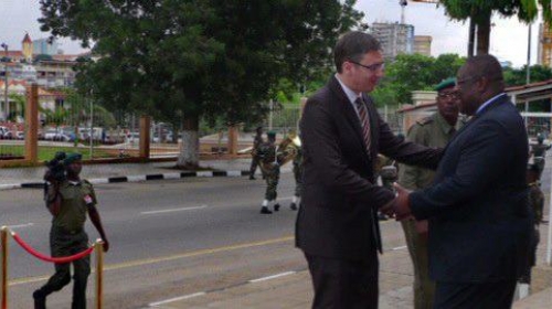 Vučić, poseta Angoli / Foto: Facebook