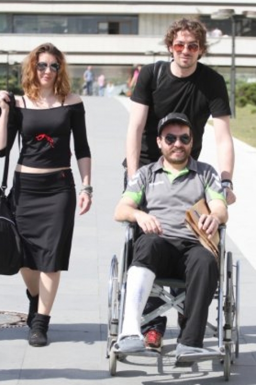 Okanović u kolicima izašao iz bolnice