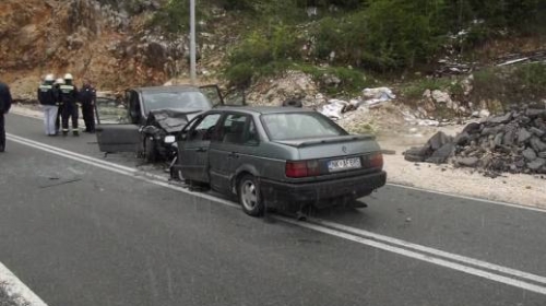 Saobraćajna nesreća kod tunela Ivica | Foto: Vijesti