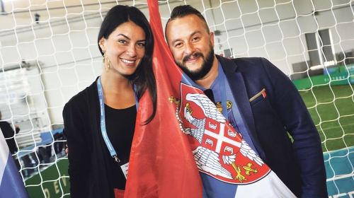 Vatreni  navijači: Marija i Ivan