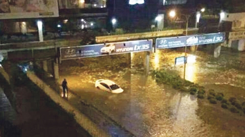 U nedelju je poplavljeno nekoliko ulica