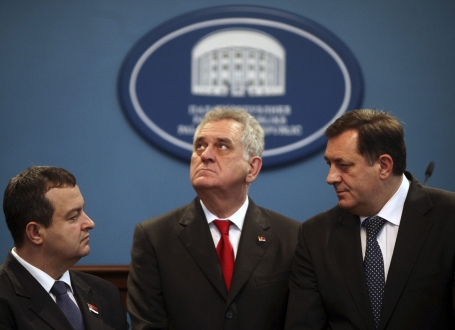 Tomislav Nikoliić Milorad Dodik Ivica Dačić