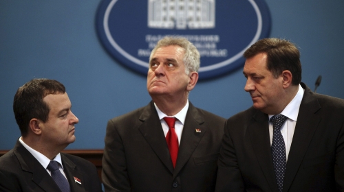 Tomislav Nikoliić Milorad Dodik Ivica Dačić