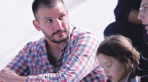 Ponosni tata:  Danilo Ikodinović   i Hana