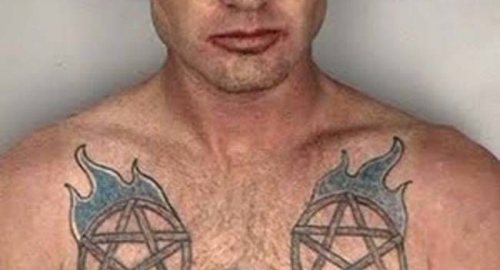 Kriminalci sa glupavim tetovažama | Foto: Policijska arhiva | Foto: 