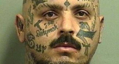 Kriminalci sa glupavim tetovažama | Foto: Policijska arhiva | Foto: 