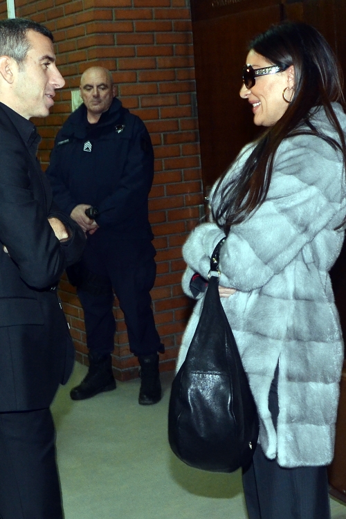 Svetlana Ceca Ražnatović u Palati Pravde / Foto: Goran Srdanov