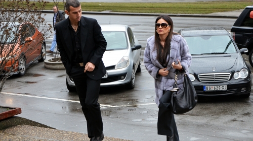 Svetlana Ceca Ražnatović u Palati Pravde / Foto: Goran Srdanov