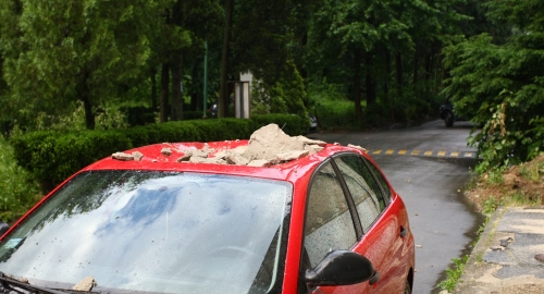 Keba i Rada razlupani automobili | Foto: 