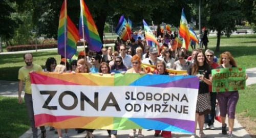 Međunarodna šetnja ponosa Foto: Fonet