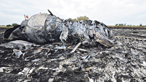 Slučaj  poput obaranja  malezijskog  aviona izgleda da nije dovoljan