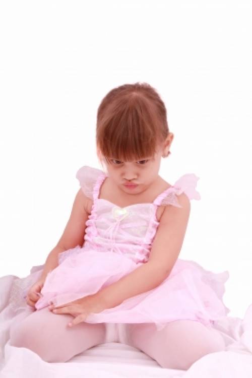 tužna balerina