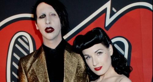 Dita Von Tiz i Merlin Menson | Foto: AP