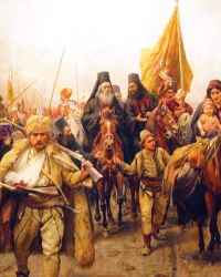 „Seoba Srba“ slikara Paje  Jovanovića