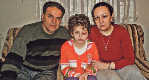 Nada za bolji život:  Anastasija sa roditeljima