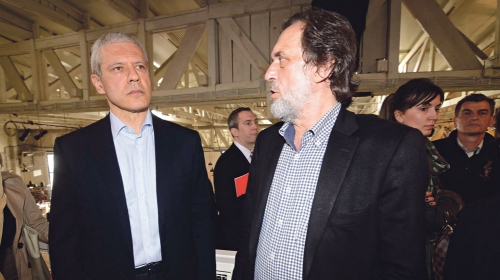 Boris Tadić i Vuk Drašković