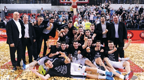 Još jedna u nizu:  Košarkaši Partizana