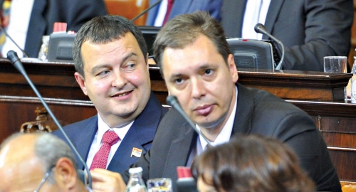Čija je  poslednja?:  Dačić i Vučić