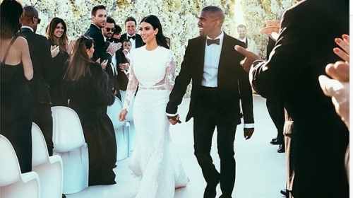 Venčanje: Kim Kardašija i Kanje Vest