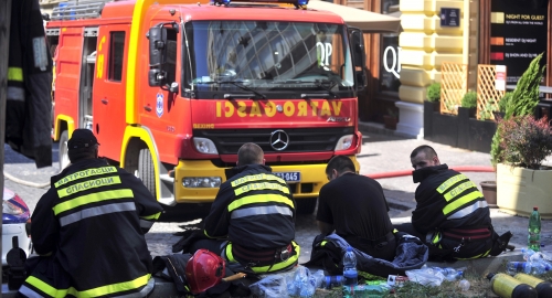 Požar u Komercionalnoj banci / Foto: Dušan Milenković | Foto: 