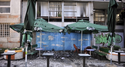 Požar u Komercionalnoj banci / Foto: Dušan Milenković | Foto: 