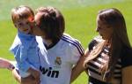Luka Modrić je na „Santjago Bernabeu“ prvi put istrčao sa suprugom Vanjom i sinom Ivanom