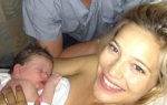 Majkl Buble, Luiziana Lopilato sa bebom