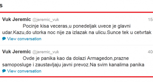 Sprema se glavni udar uragana! - Vuk Jeremić
