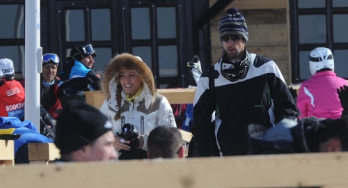 Novak Đoković i Jelena Ristić na Kopaoniku / Foto: Goran Srdanov | Foto: 