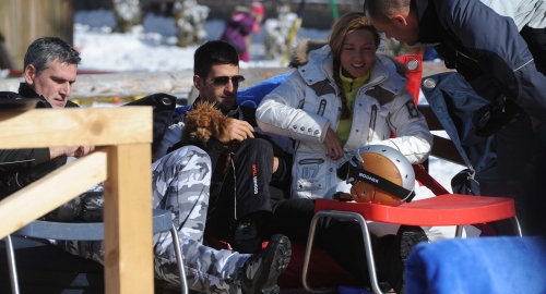 Novak Đoković i Jelena Ristić na Kopaoniku / Foto: Goran Srdanov | Foto: 