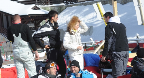 Novak Đoković i Jelena Ristić na Kopaoniku / Foto: Goran Srdanov | Foto: 