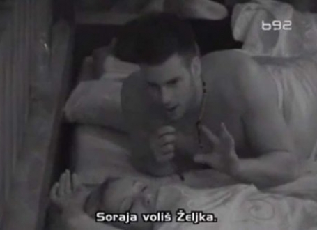 Željko hipnotiše Soraju