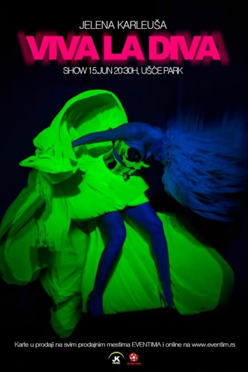 U bojama za žurku: Plakat za koncert JK