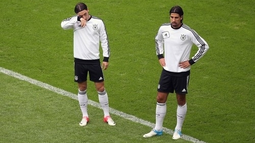 Sami Kedira i Mesut Ozil