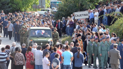 Sahrana pilota Gorana Savića